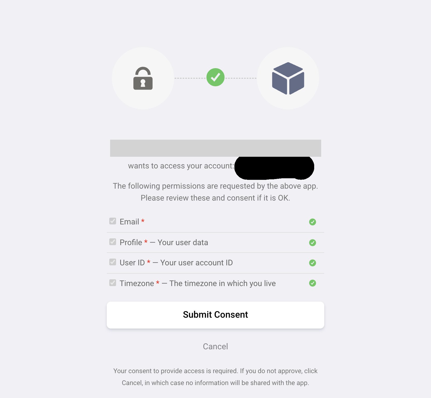 PagerDuty権限許可画面