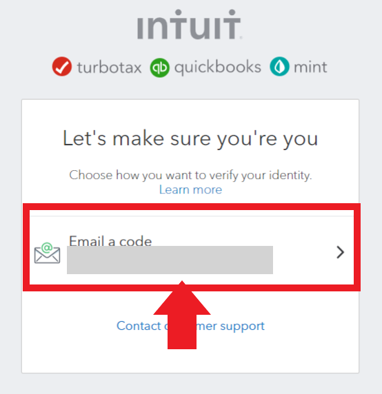 Identity verification screen
