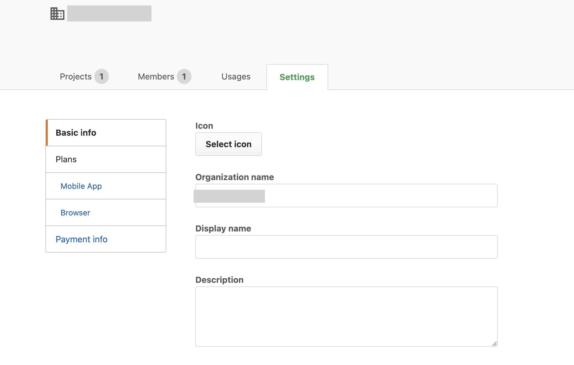 Workspace key confirmation