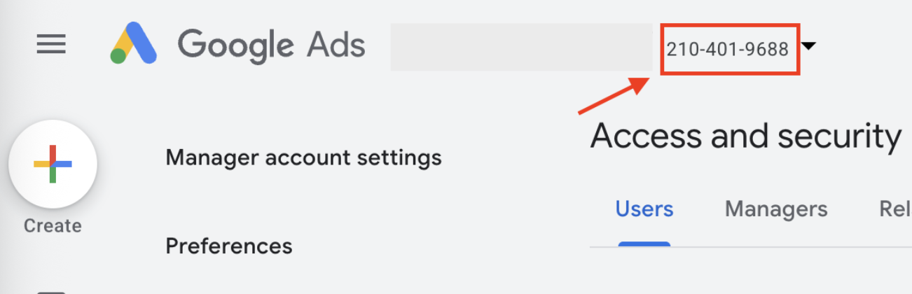 Workspace key confirmation screen