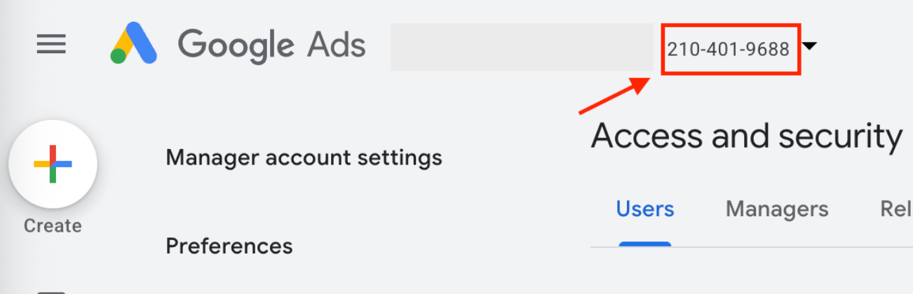 Workspace key confirmation screen