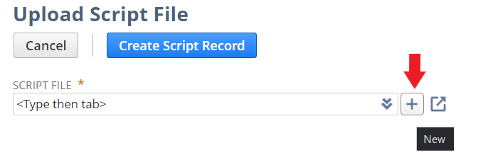 Script File追加