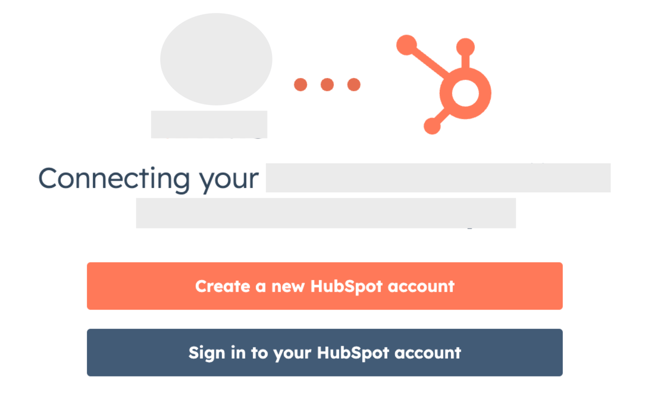 OAuth Bridge screen