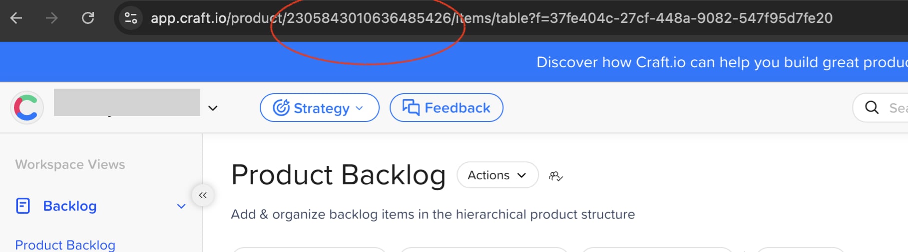 Workspace key confirmation