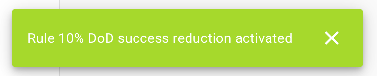 Alert activation confirmed