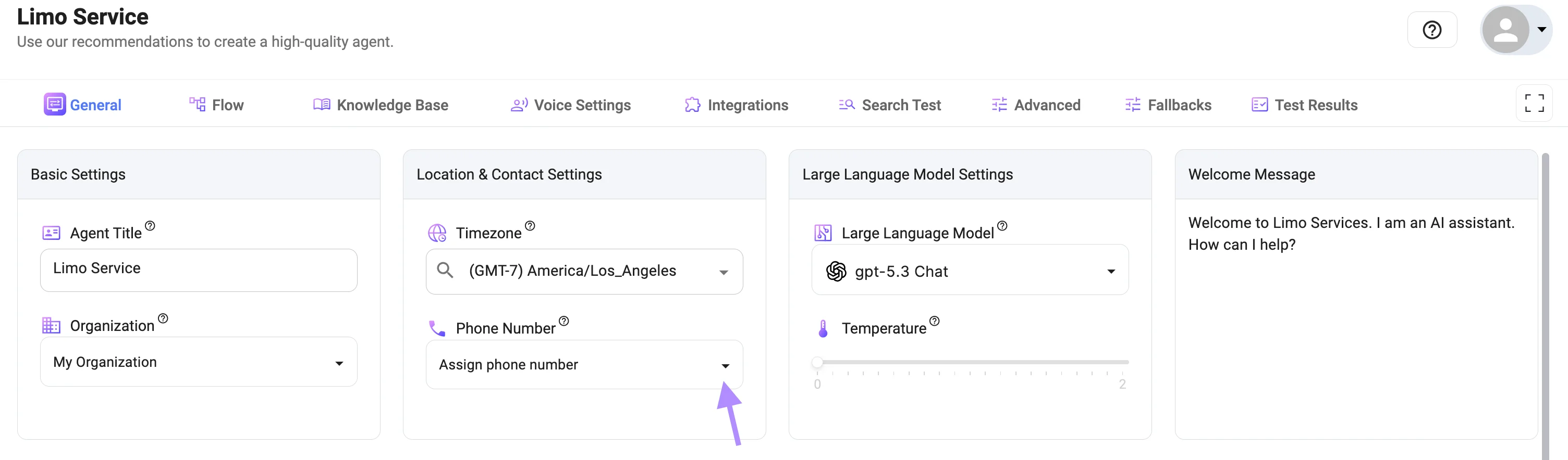 SIP Extension Assign