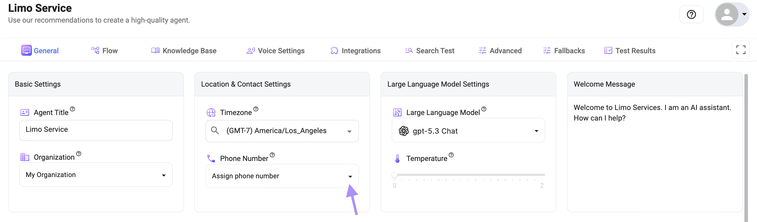SIP Extension Assign