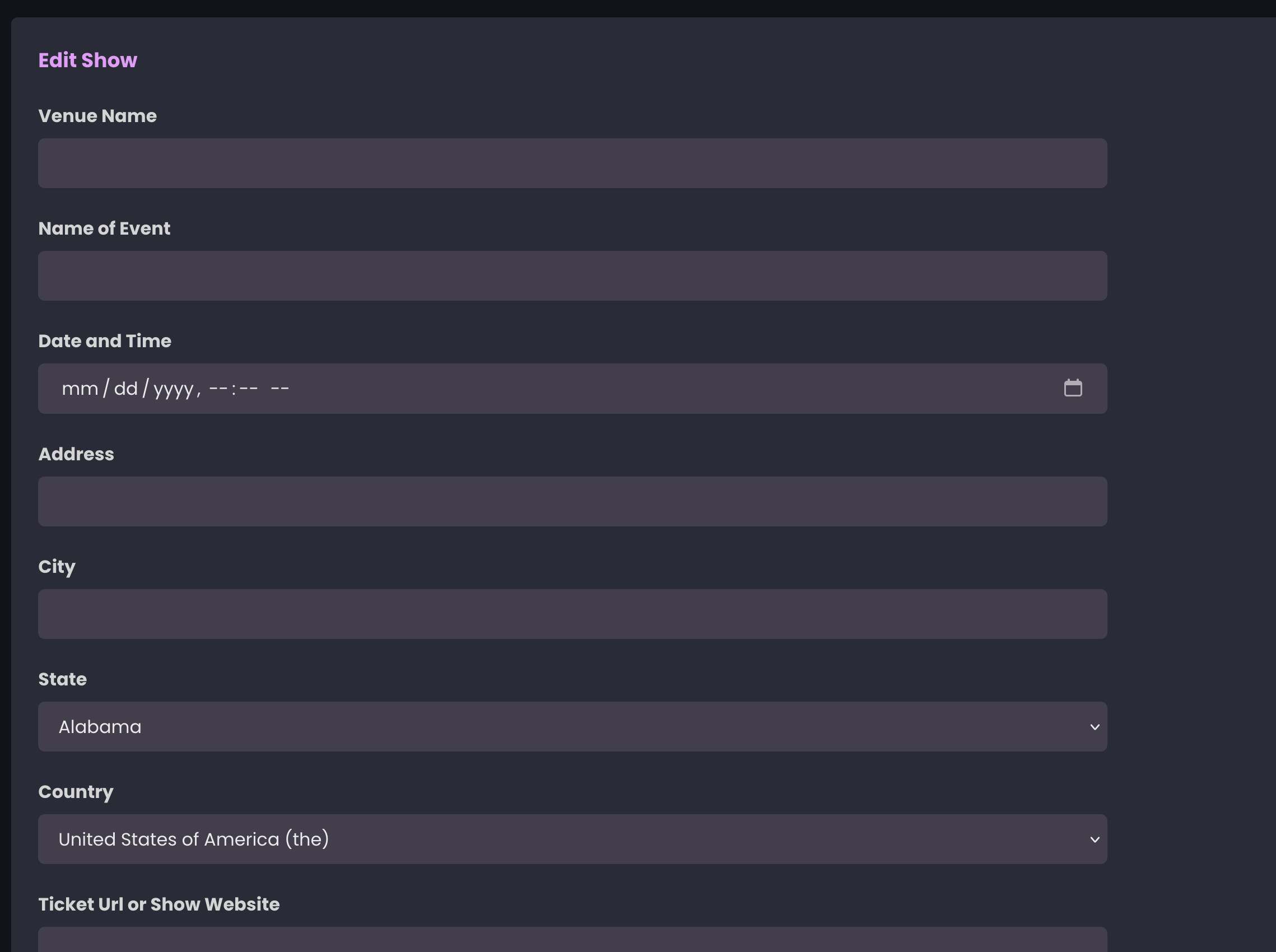 Monophonic.io Show form