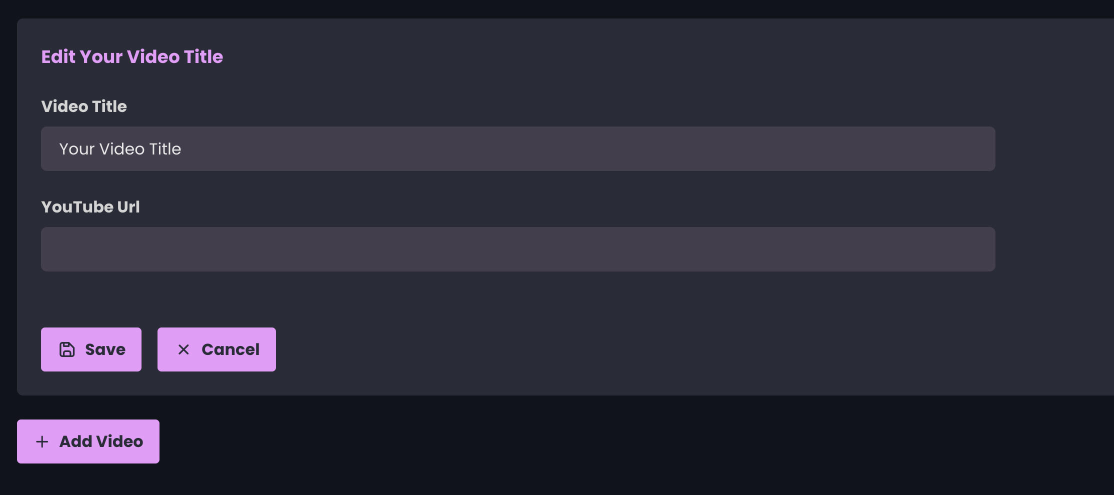 Monophonic.io Video form
