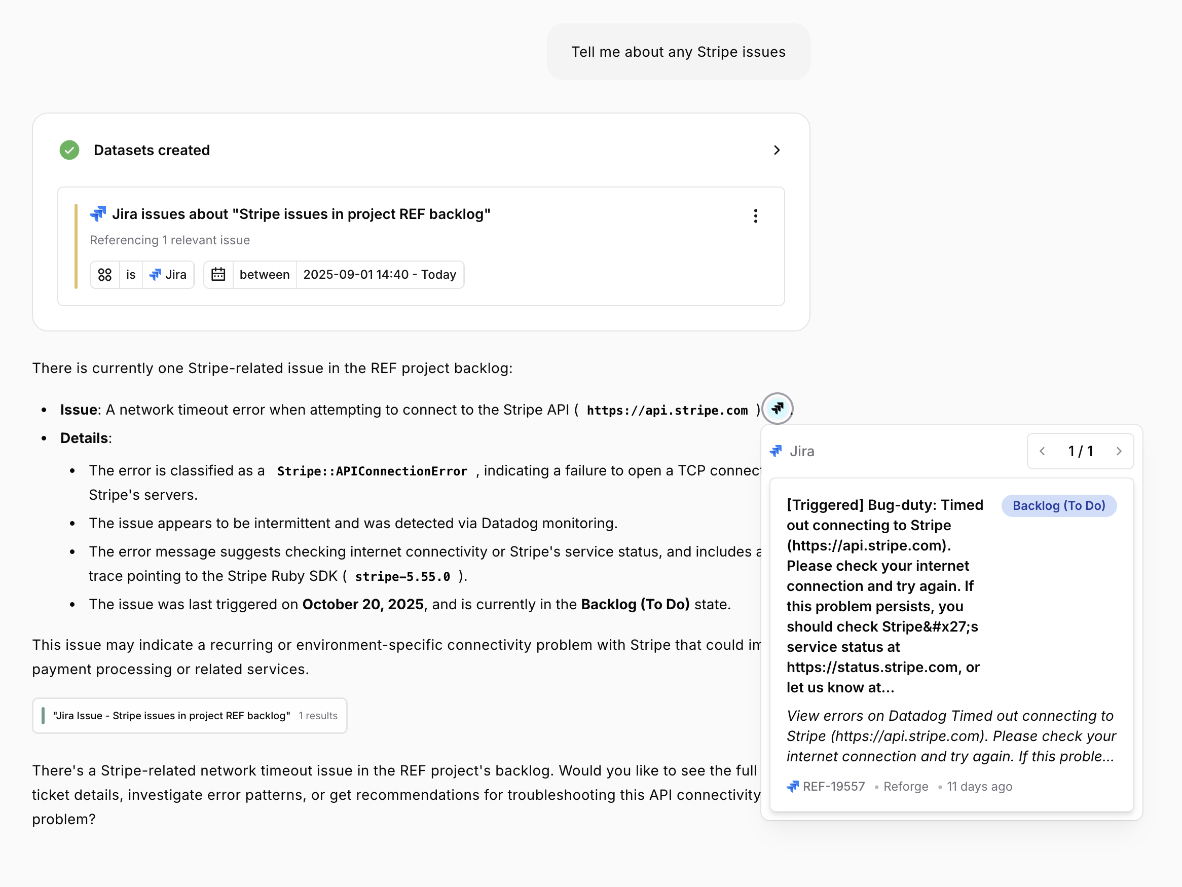 Jira issues dataset - expanded