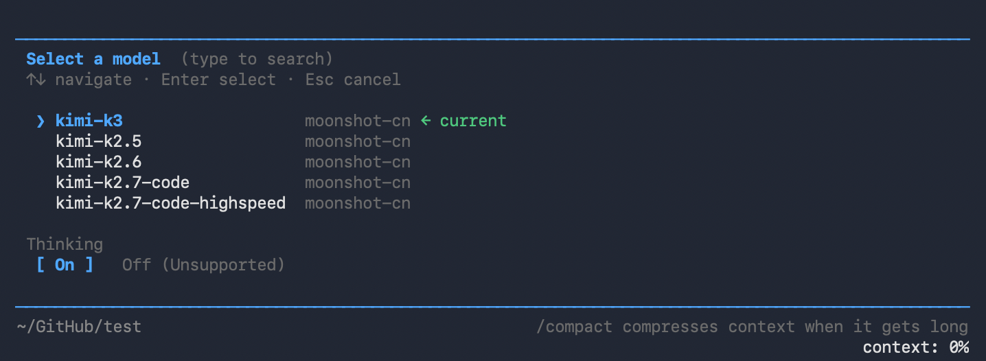 Use Kimi API Platform with Kimi Code CLI - Kimi API Platform