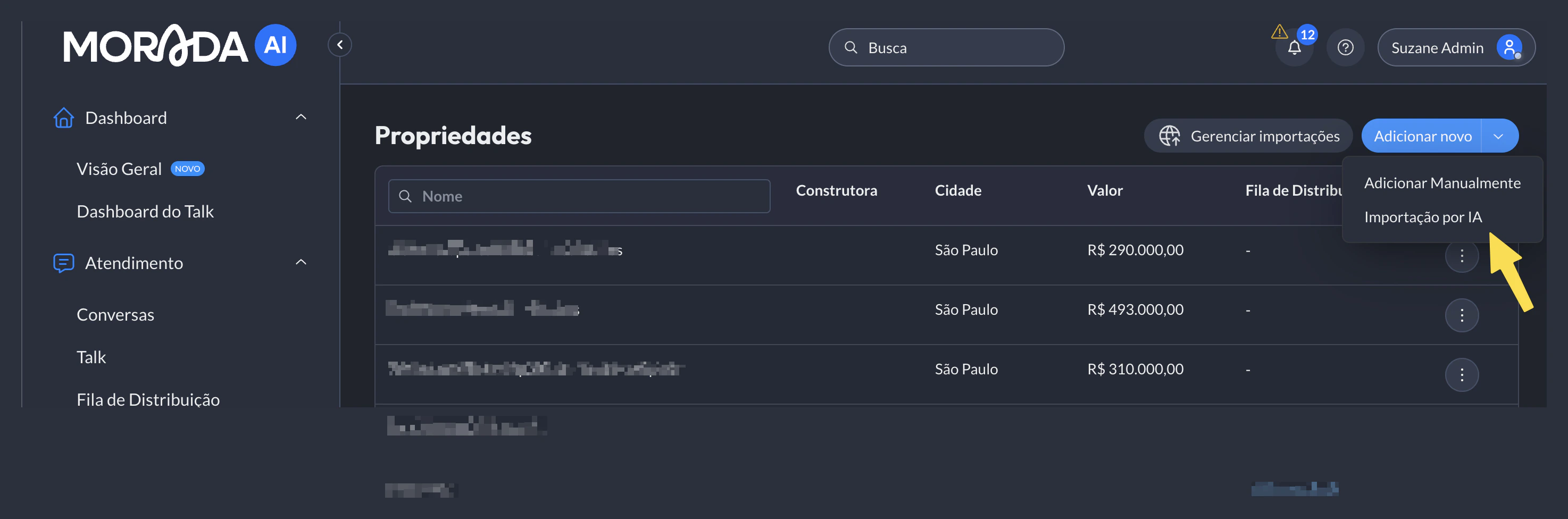 Importacao Ia Empreendimento