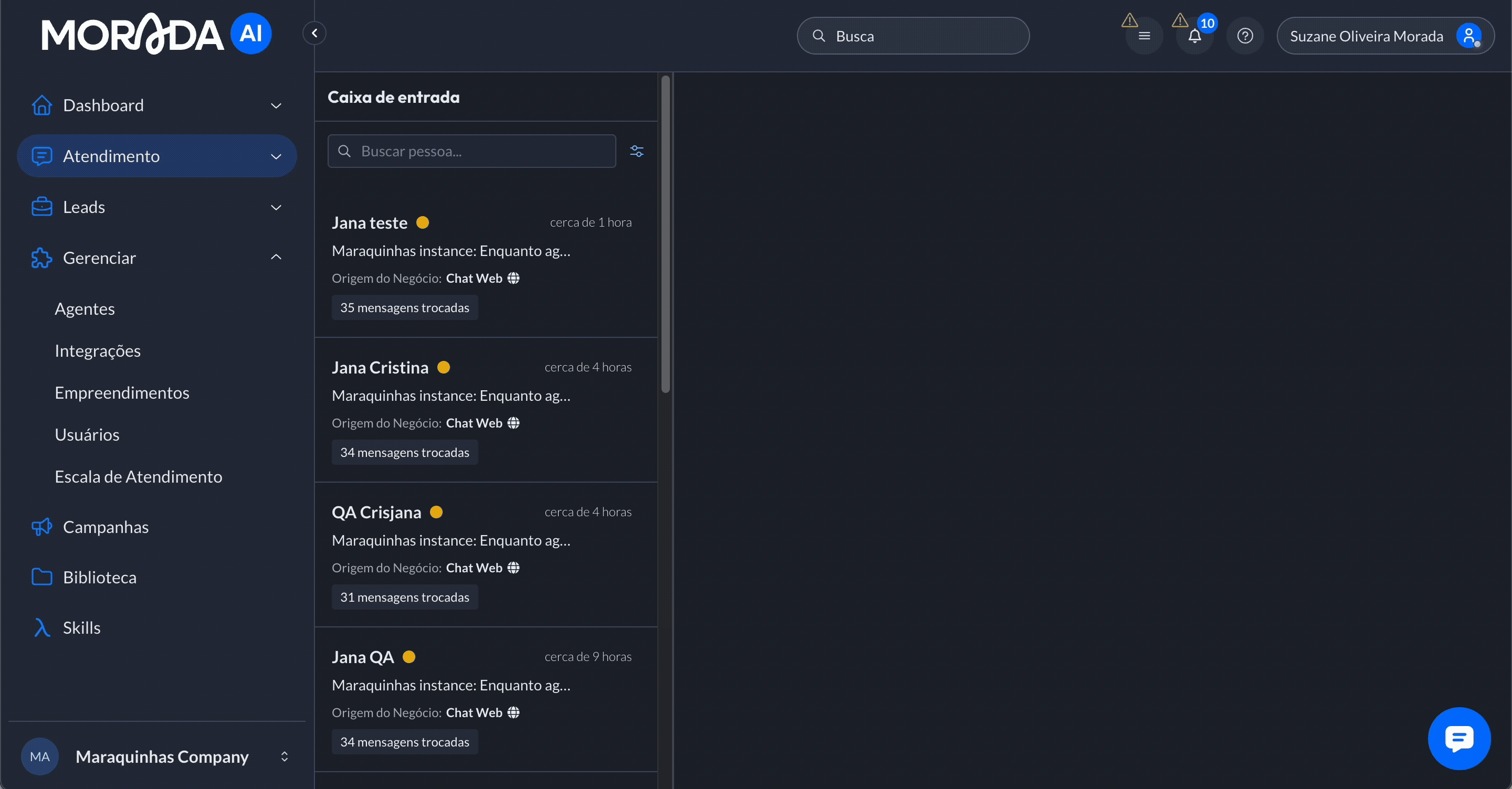 Regra Escala Atendimento