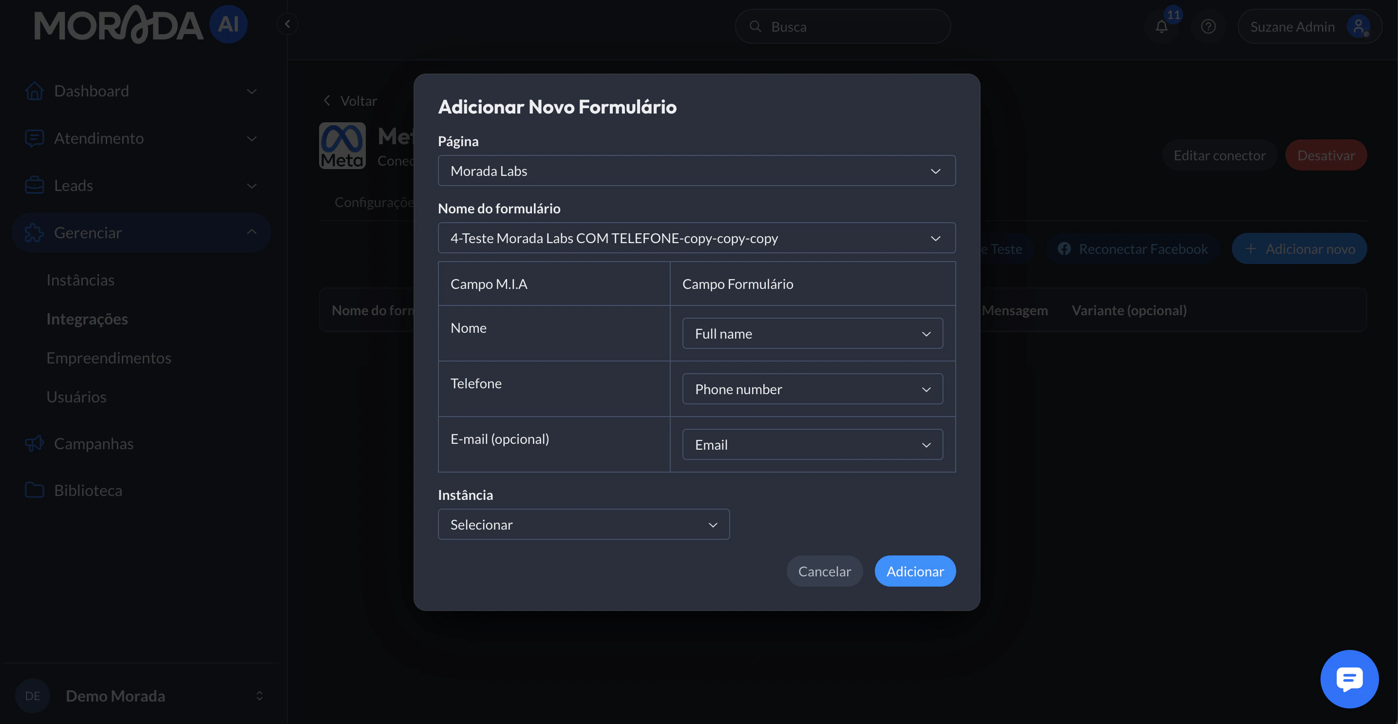Meta Lead Ads Formularios