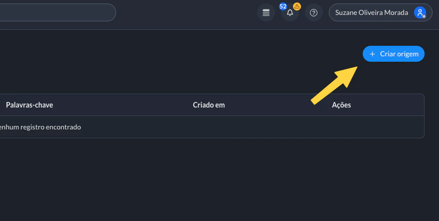 Rastreio Origens Nova Origem