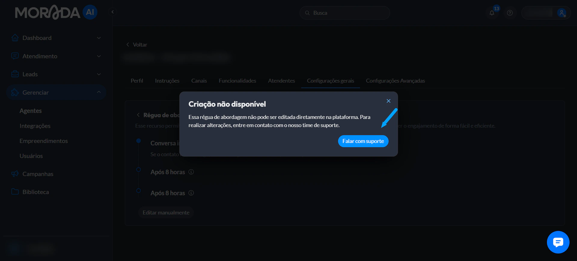 Regua Abordagem Instrucoes Especiais
