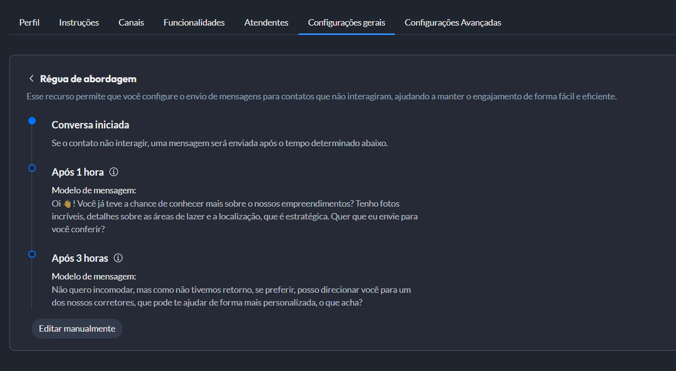 Regua Abordagem Visao