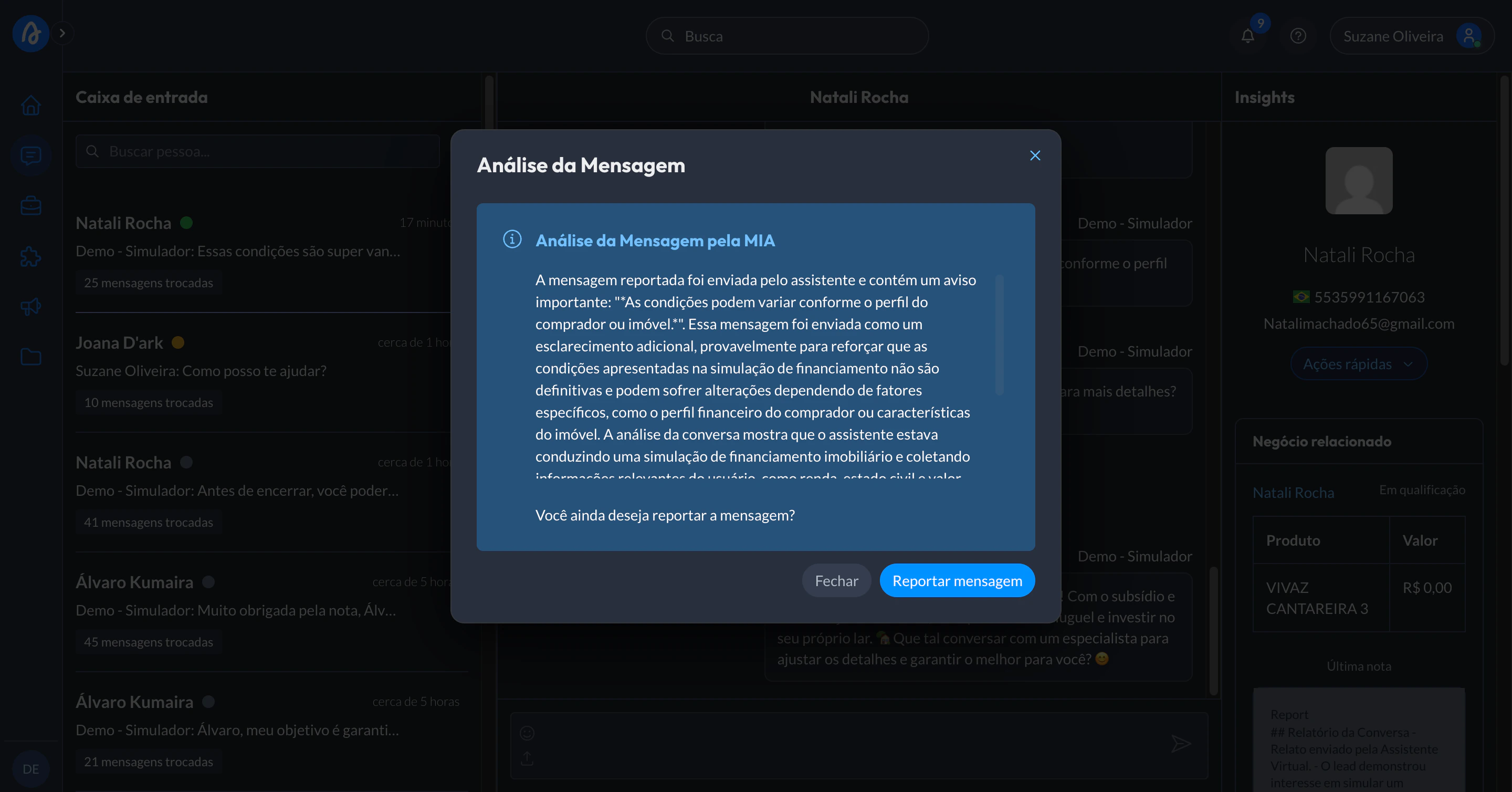 Diagnostico Analise Janela