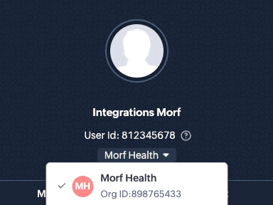 Find Organization ID
