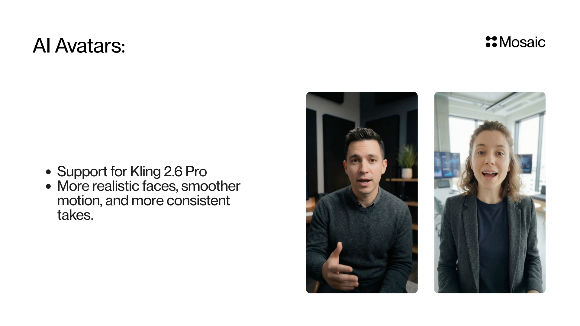 1. AI Avatar - Mosaic API Docs