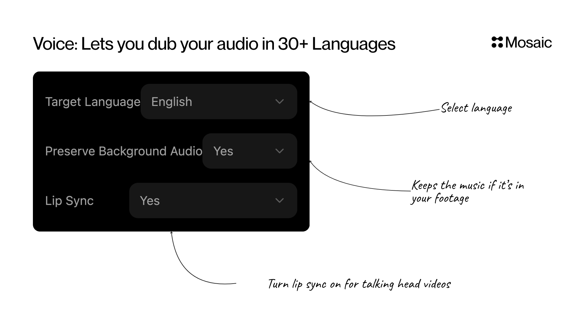 20. Voice - Mosaic API Docs