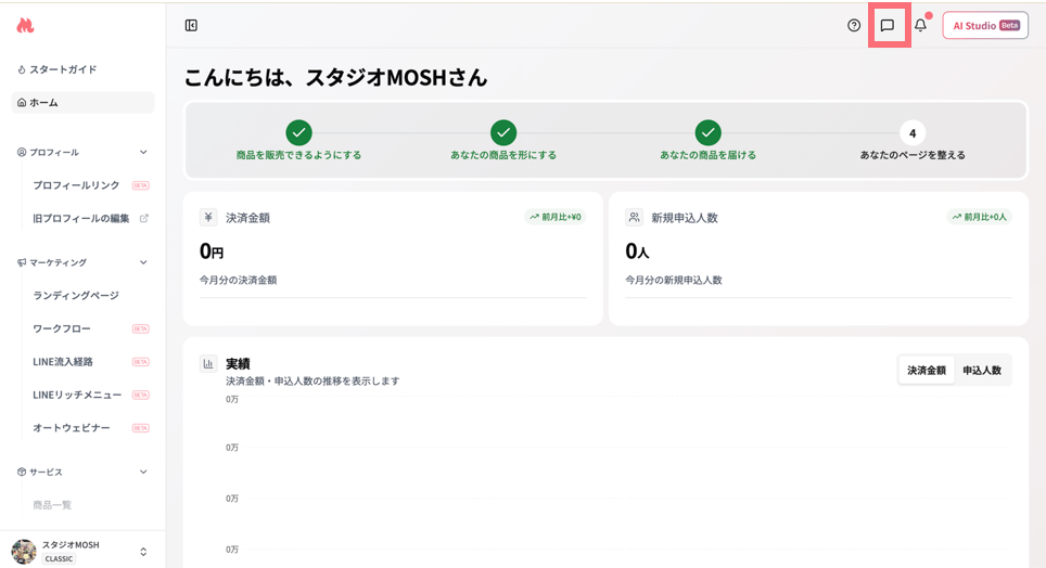 メッセージ