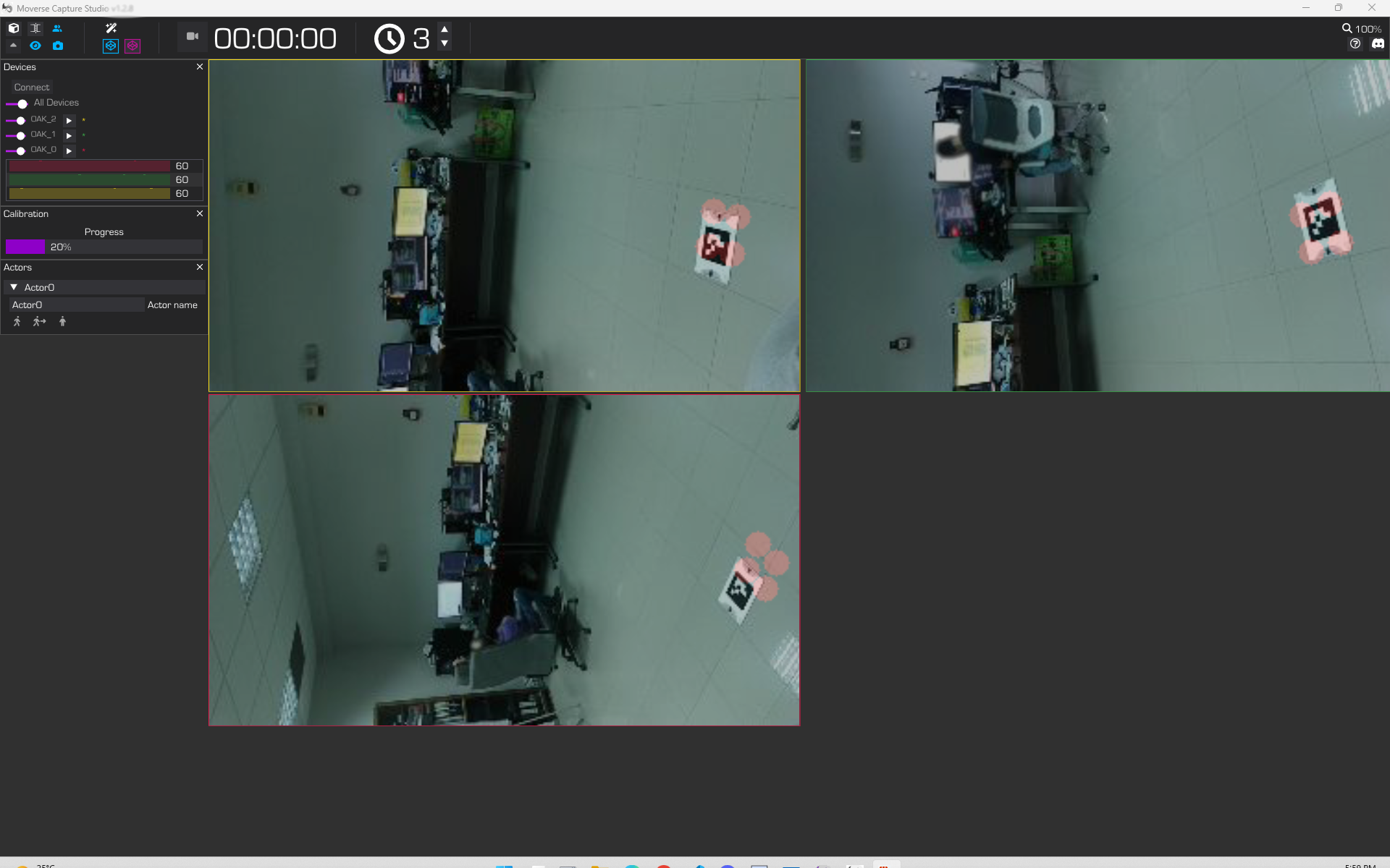 Calibration Step 1 (20%)