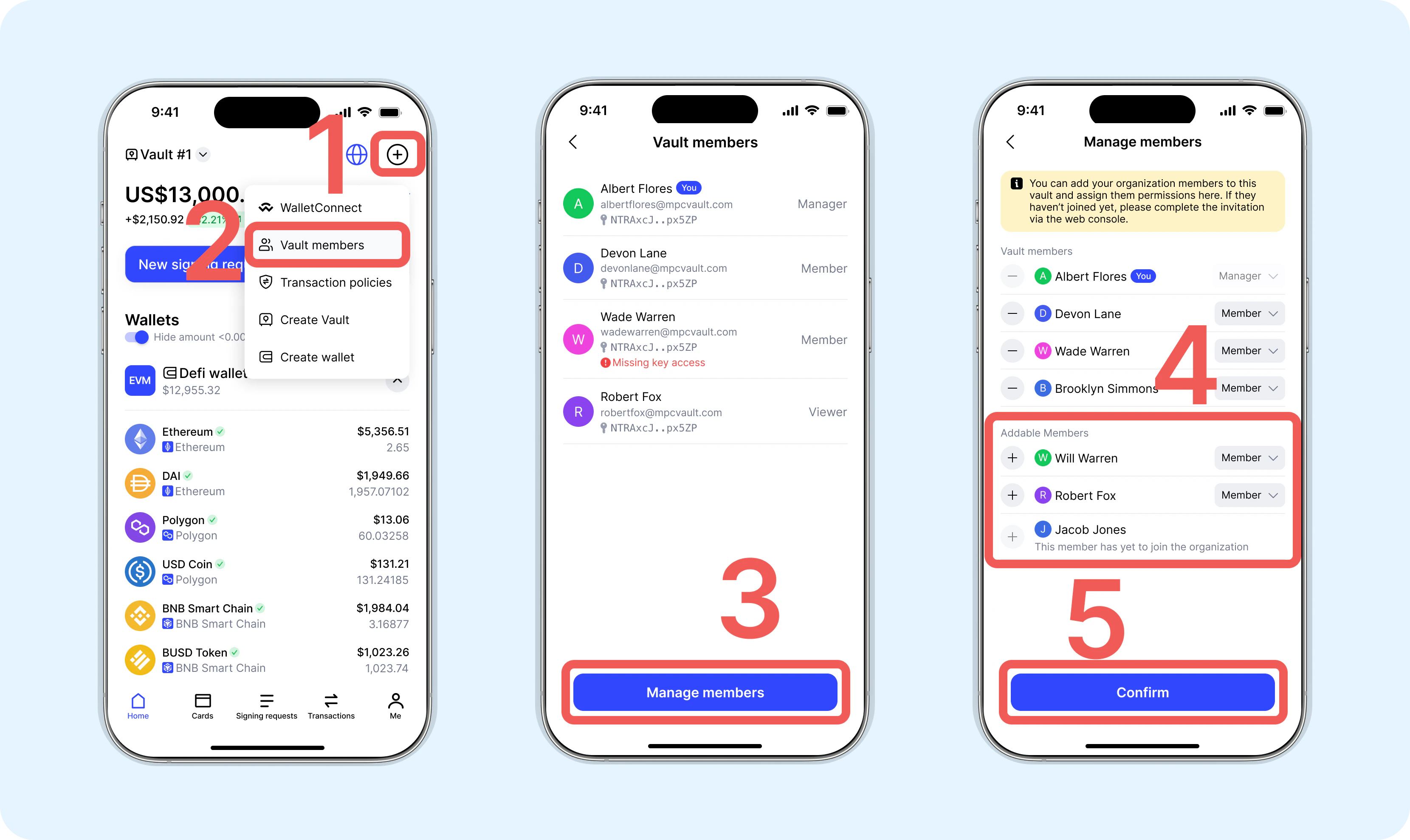 Mobile Add Members