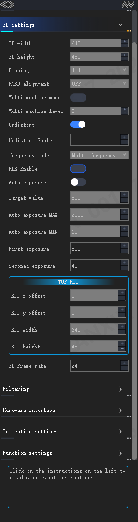 Activar la alineación RGB-D