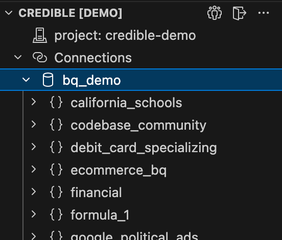 Credible Service Panel in Cursor