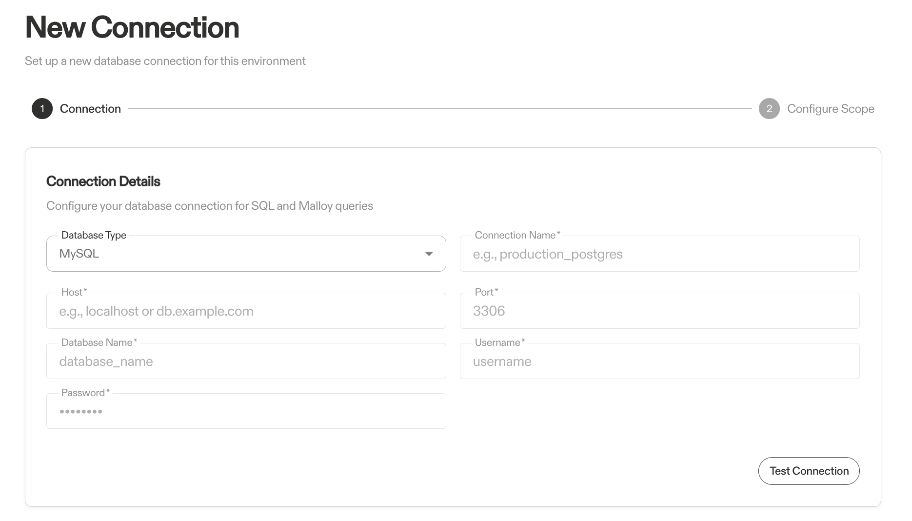 MySQL Connection