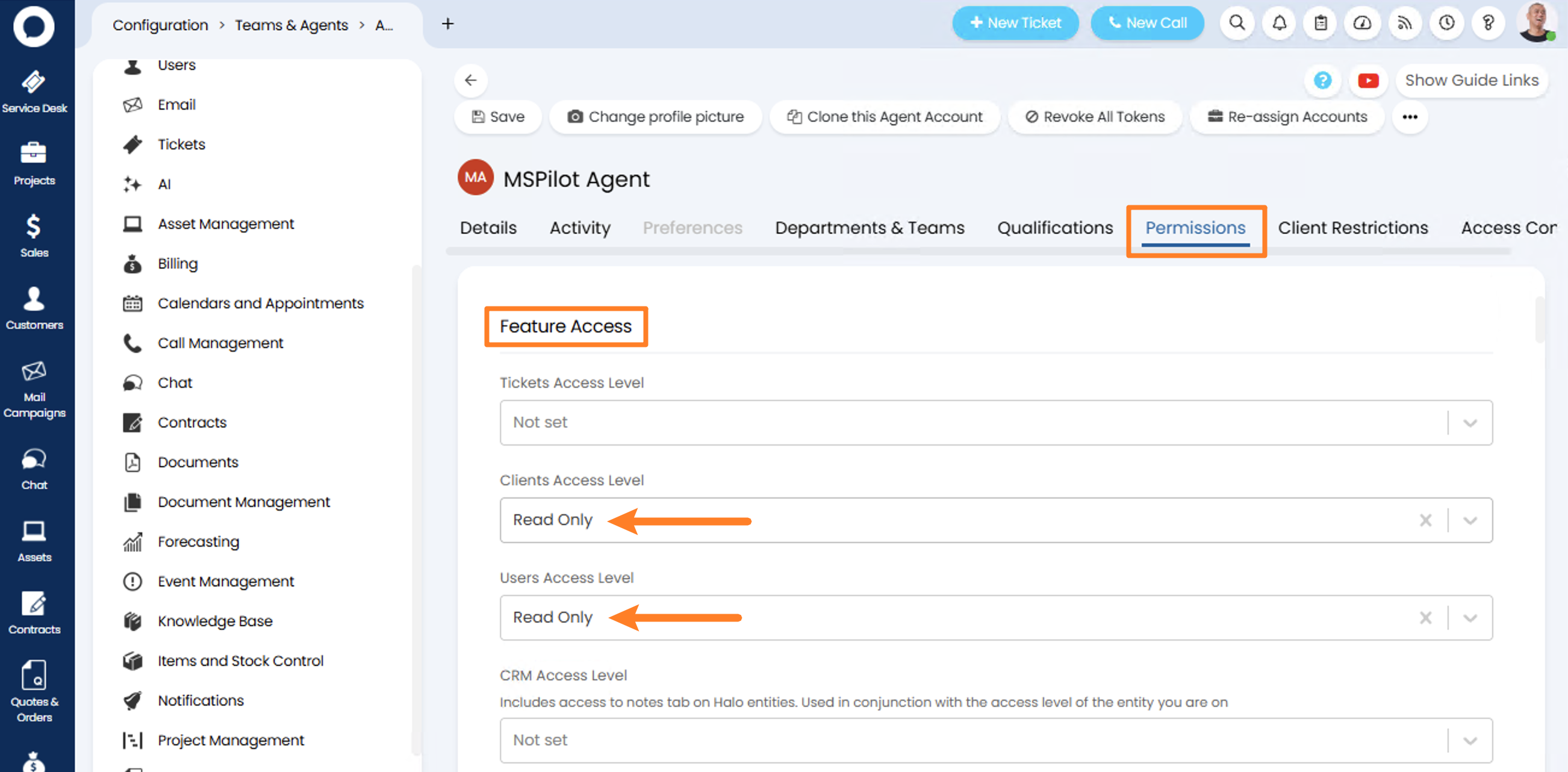 Agent Permissions