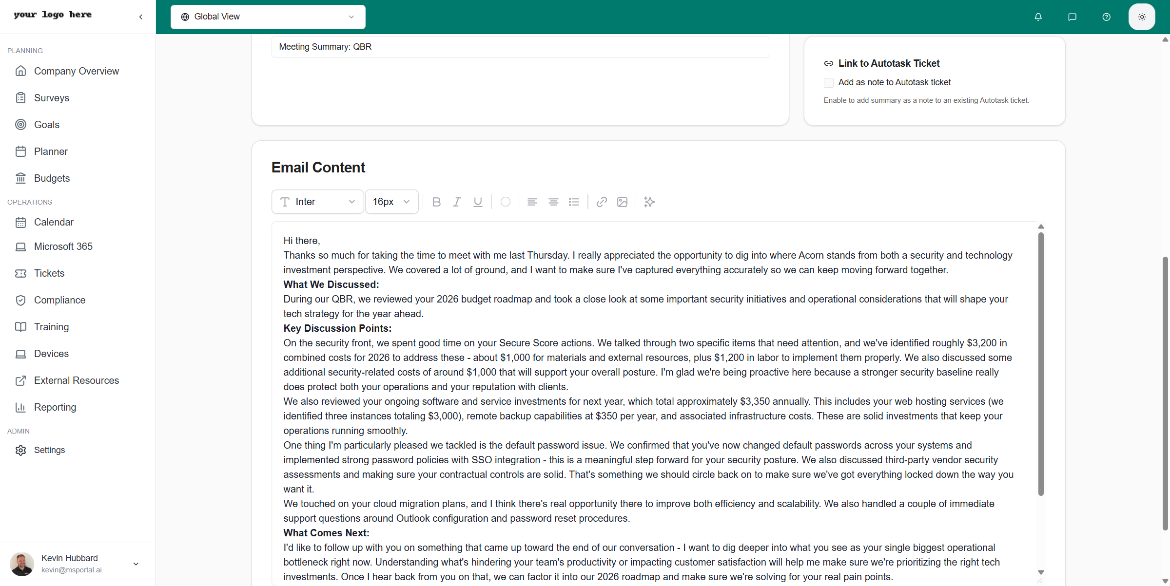 PSA Integration Options