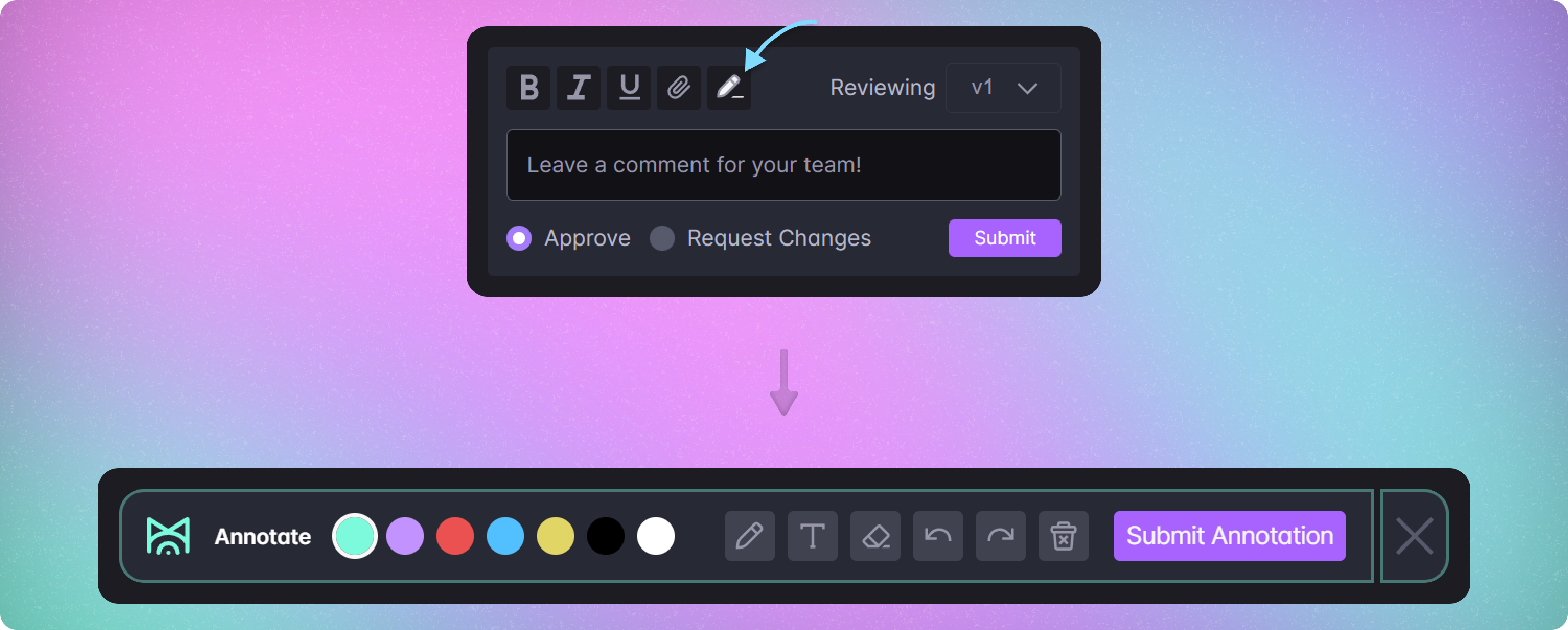 annotations in mudstack