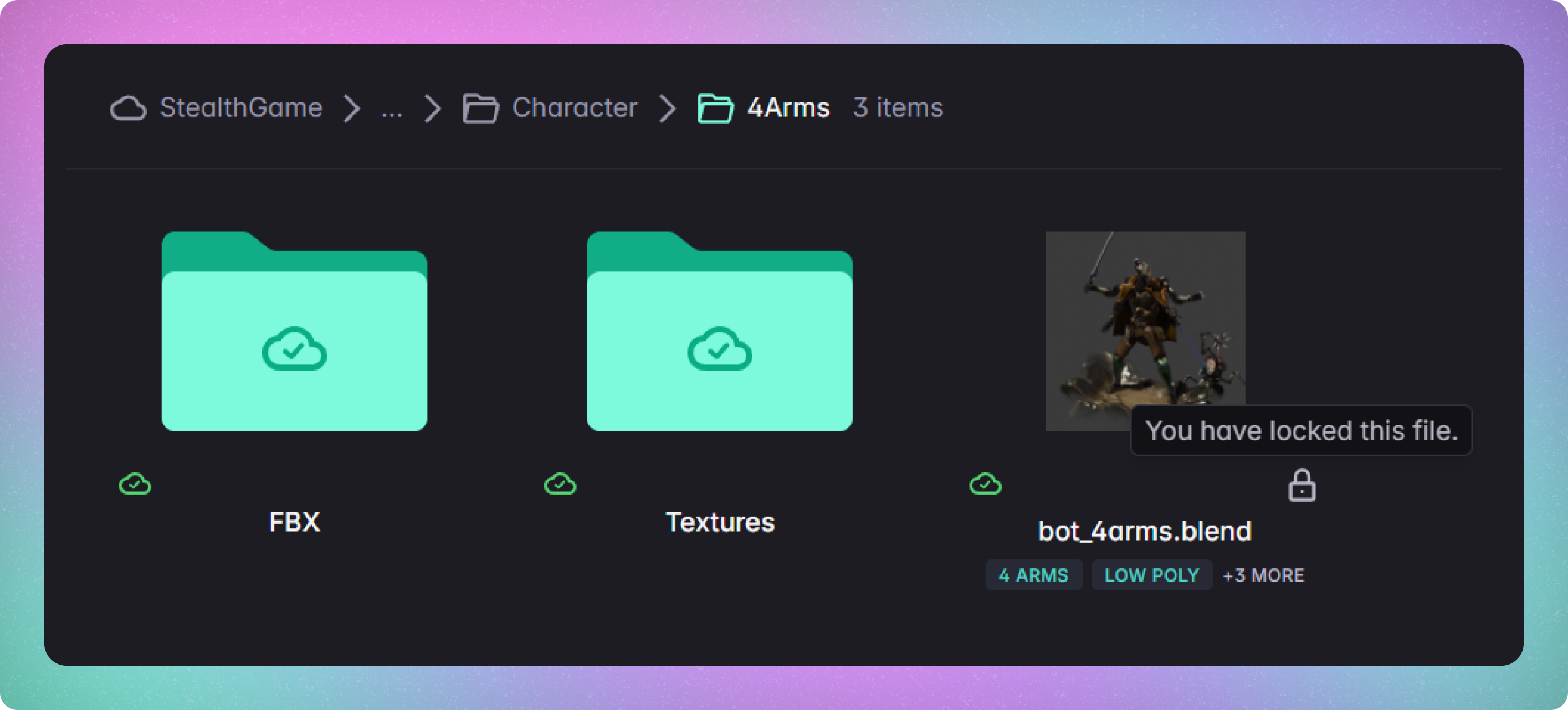 Lock files icon
