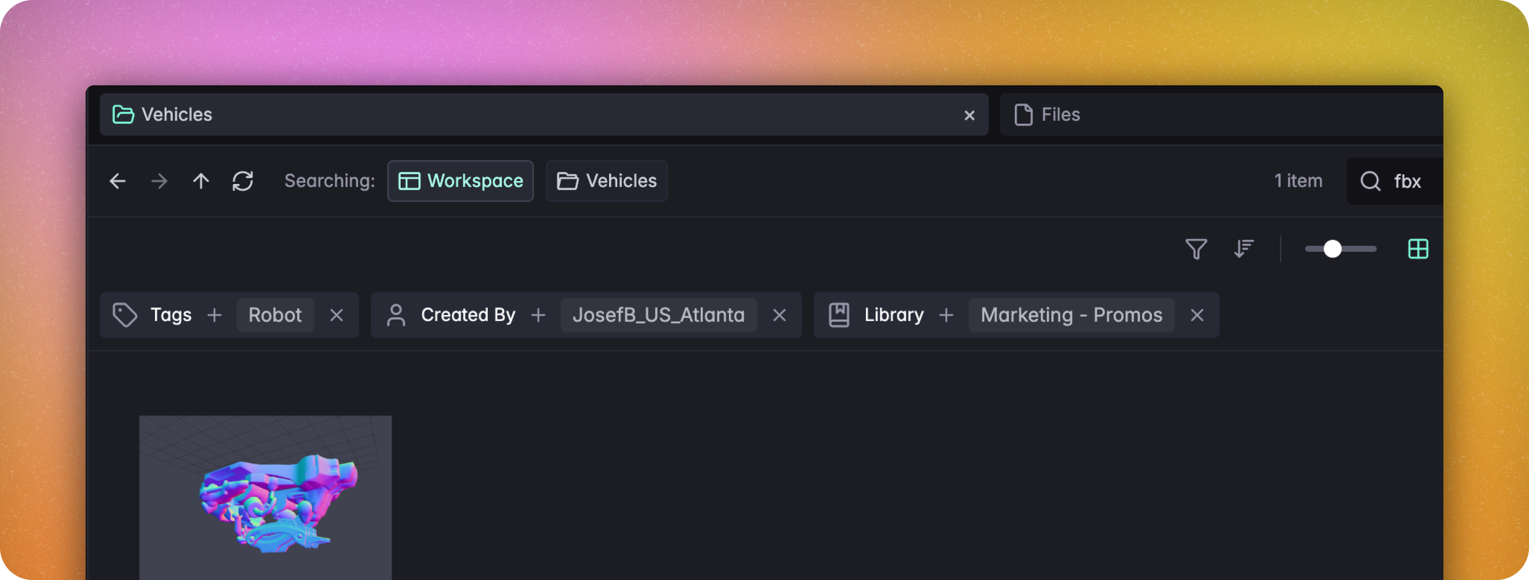 searching for content in Mudstack