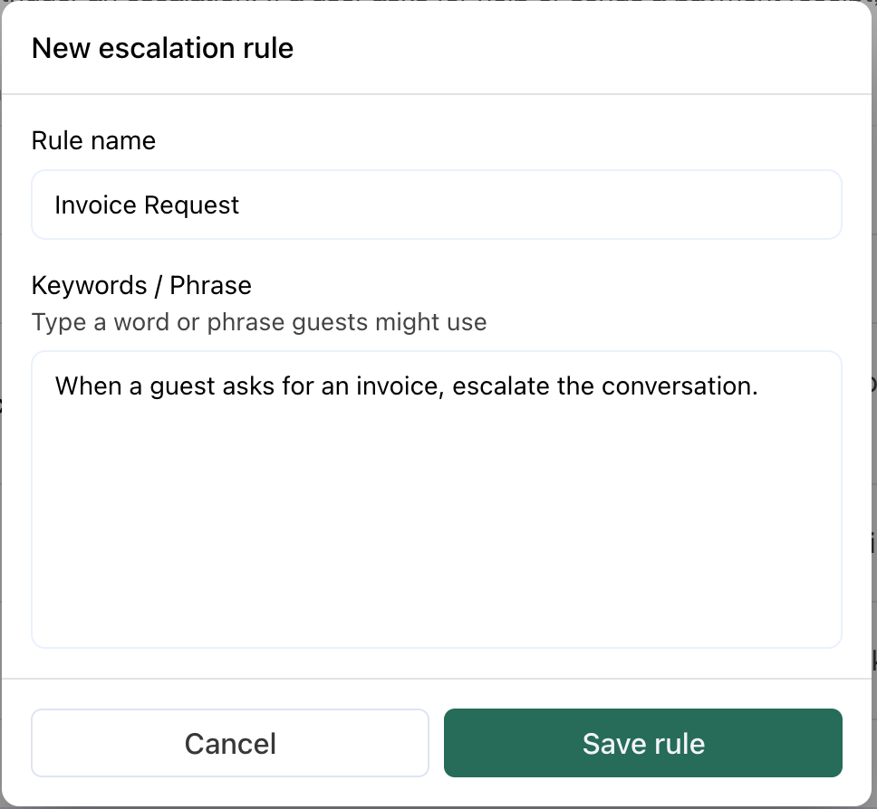 Ai Escalations Example