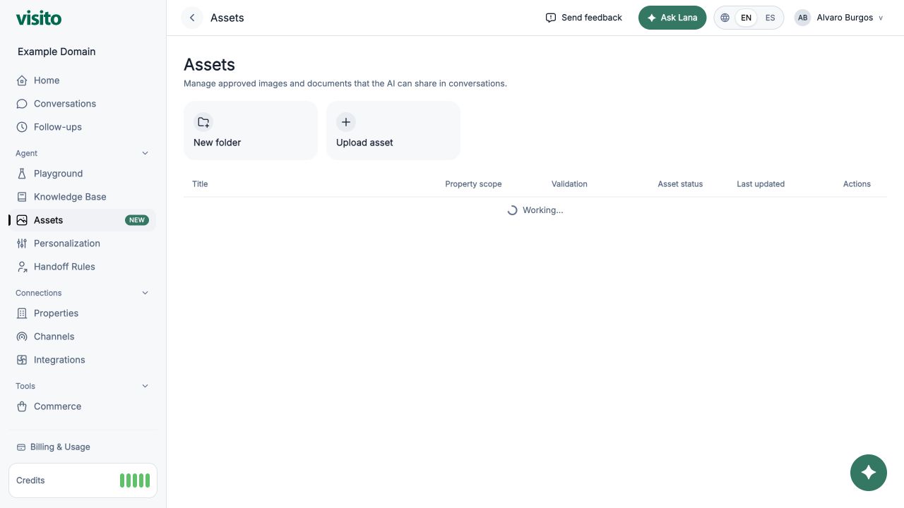 Assets library