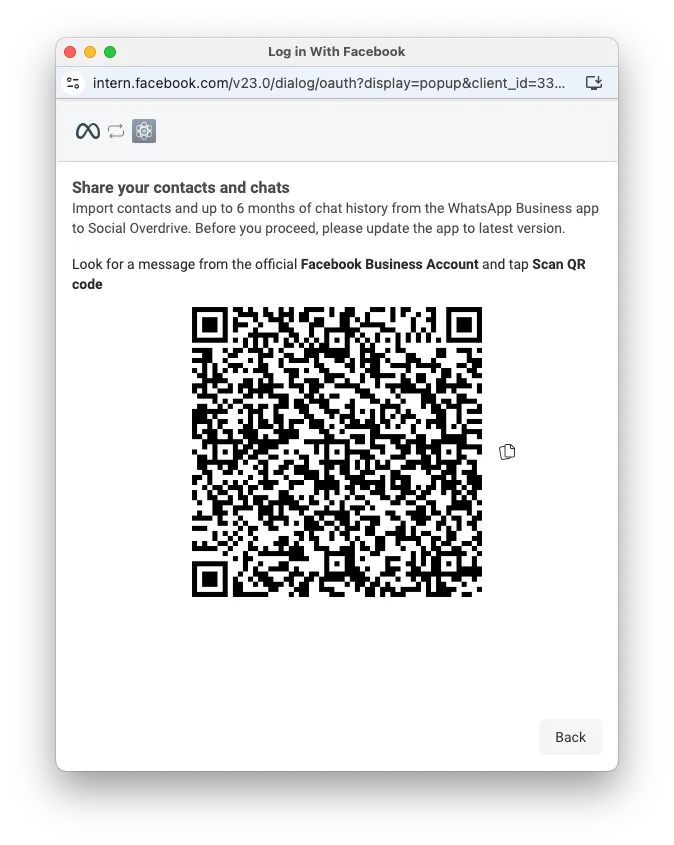 QR message