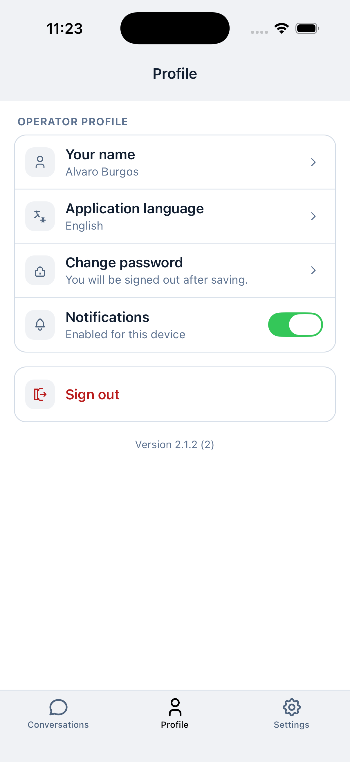 Notificaciones activadas