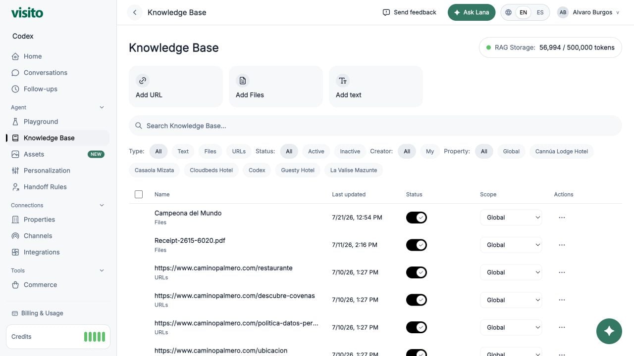 Knowledge Base sources
