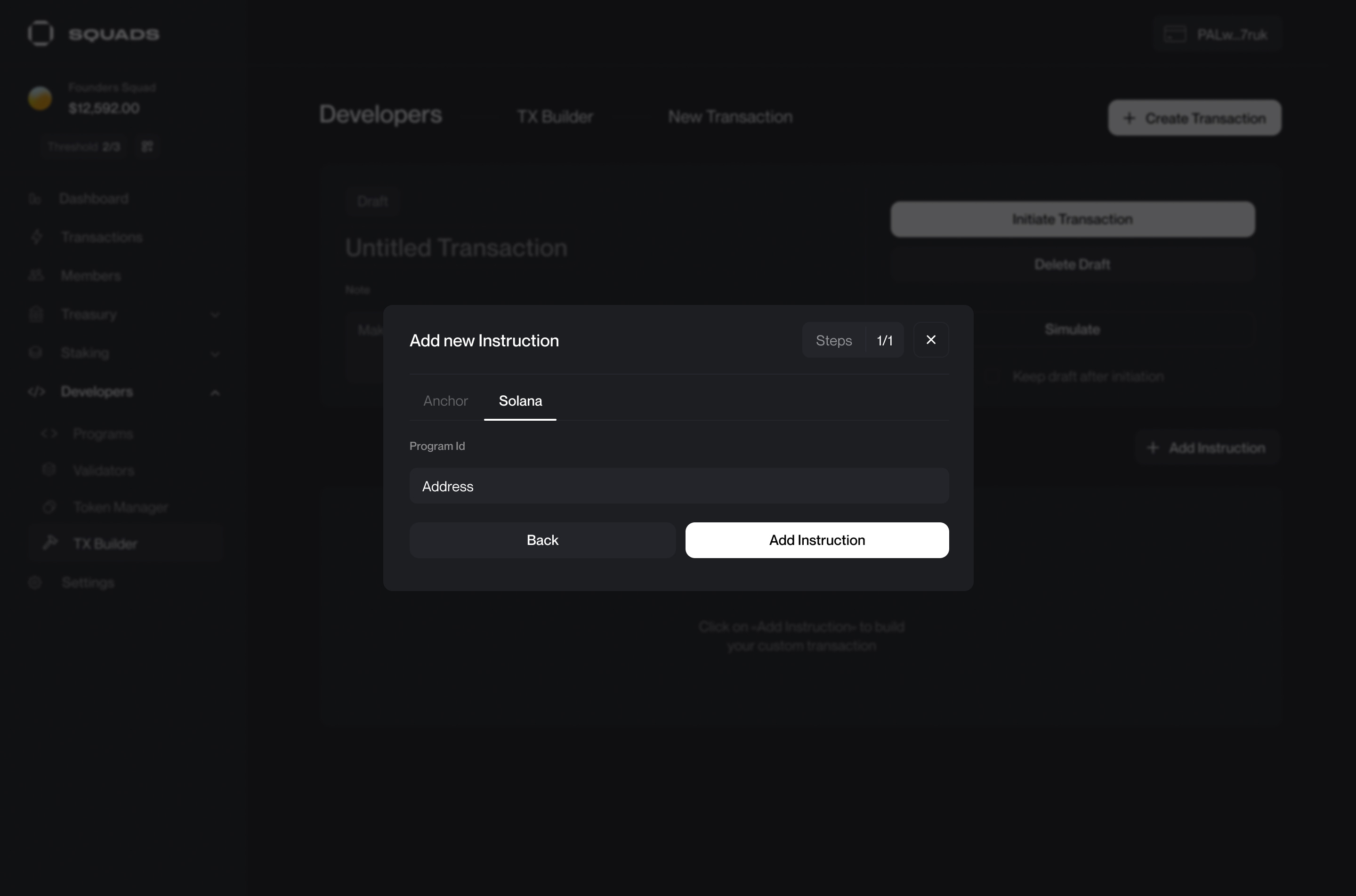 Transaction Review