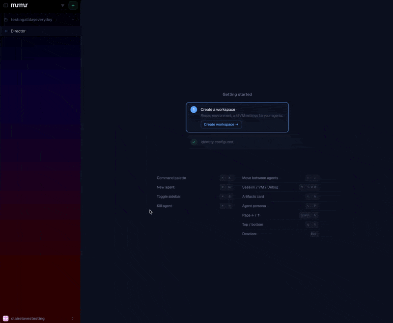 Create Workspace