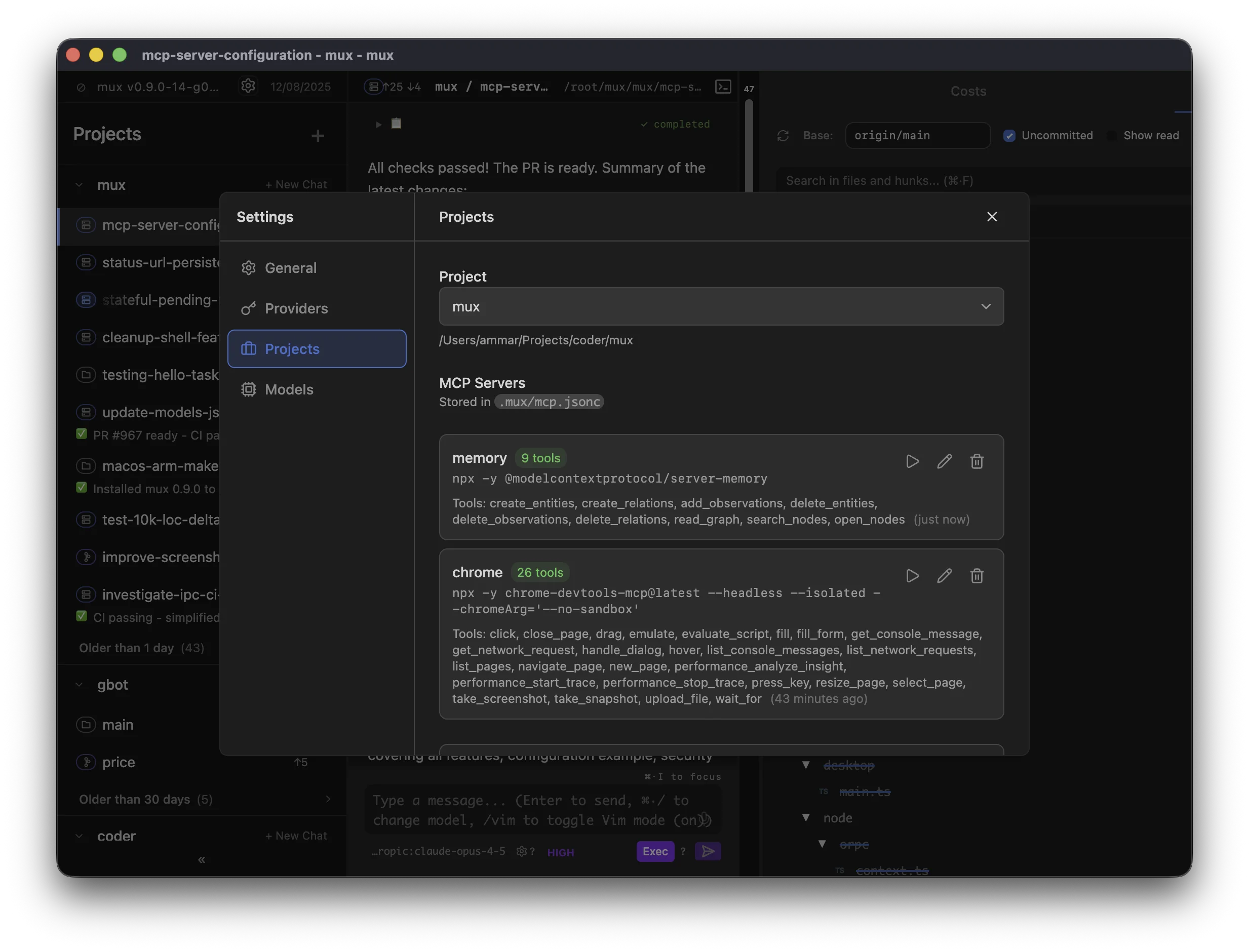 MCP Servers UI