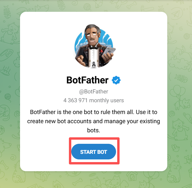 Start BotFather