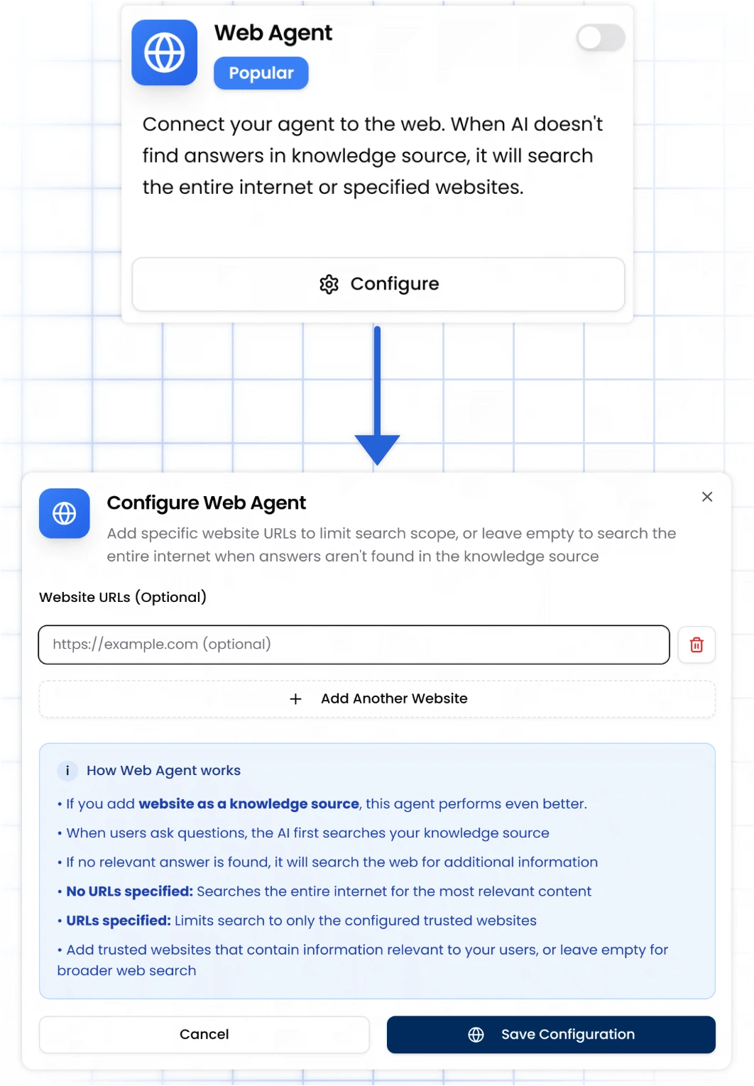 Configure Web Agent