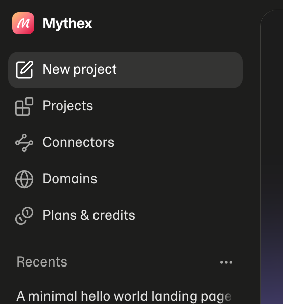 Connectors in the left sidebar