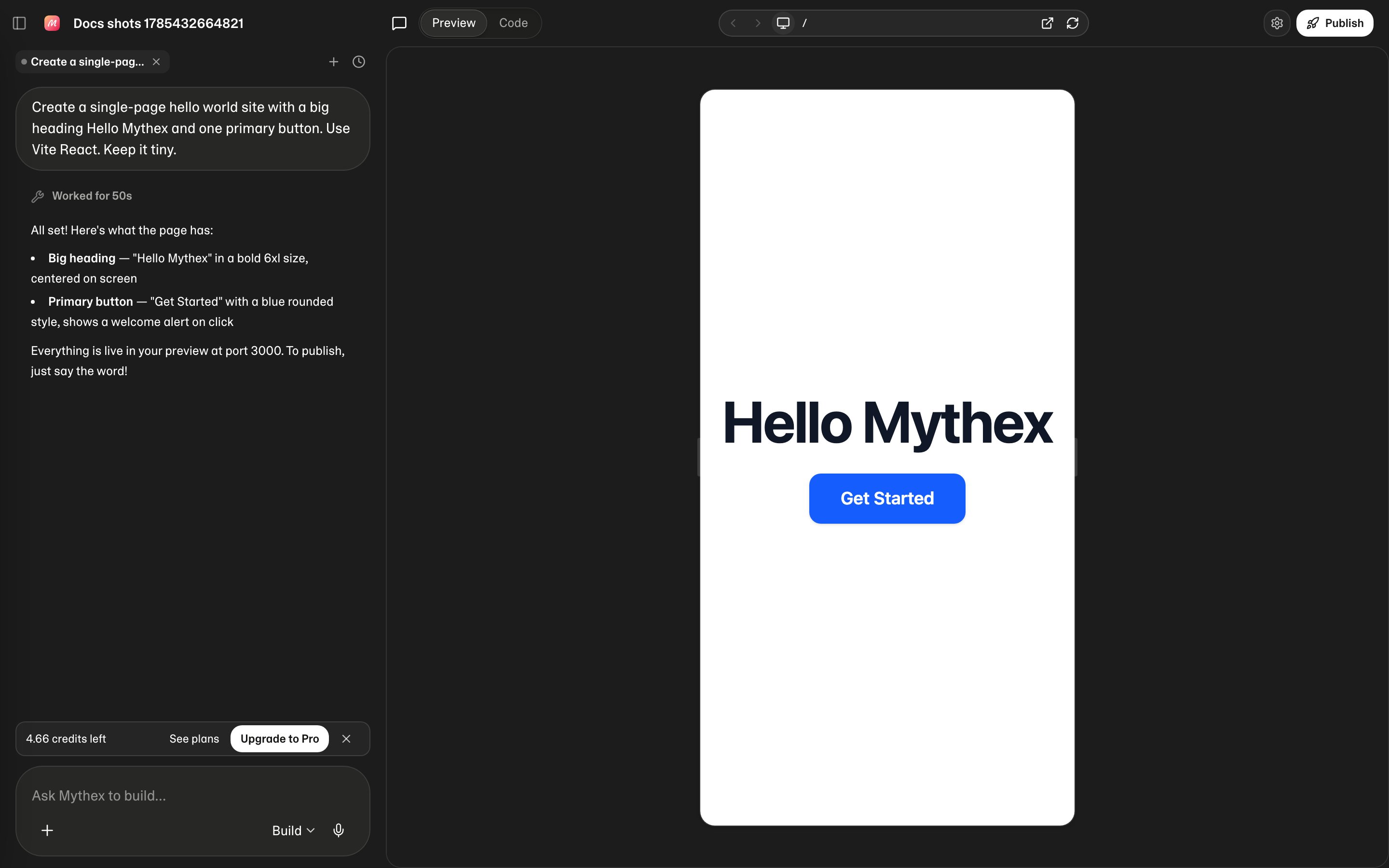 Phone-size preview frame