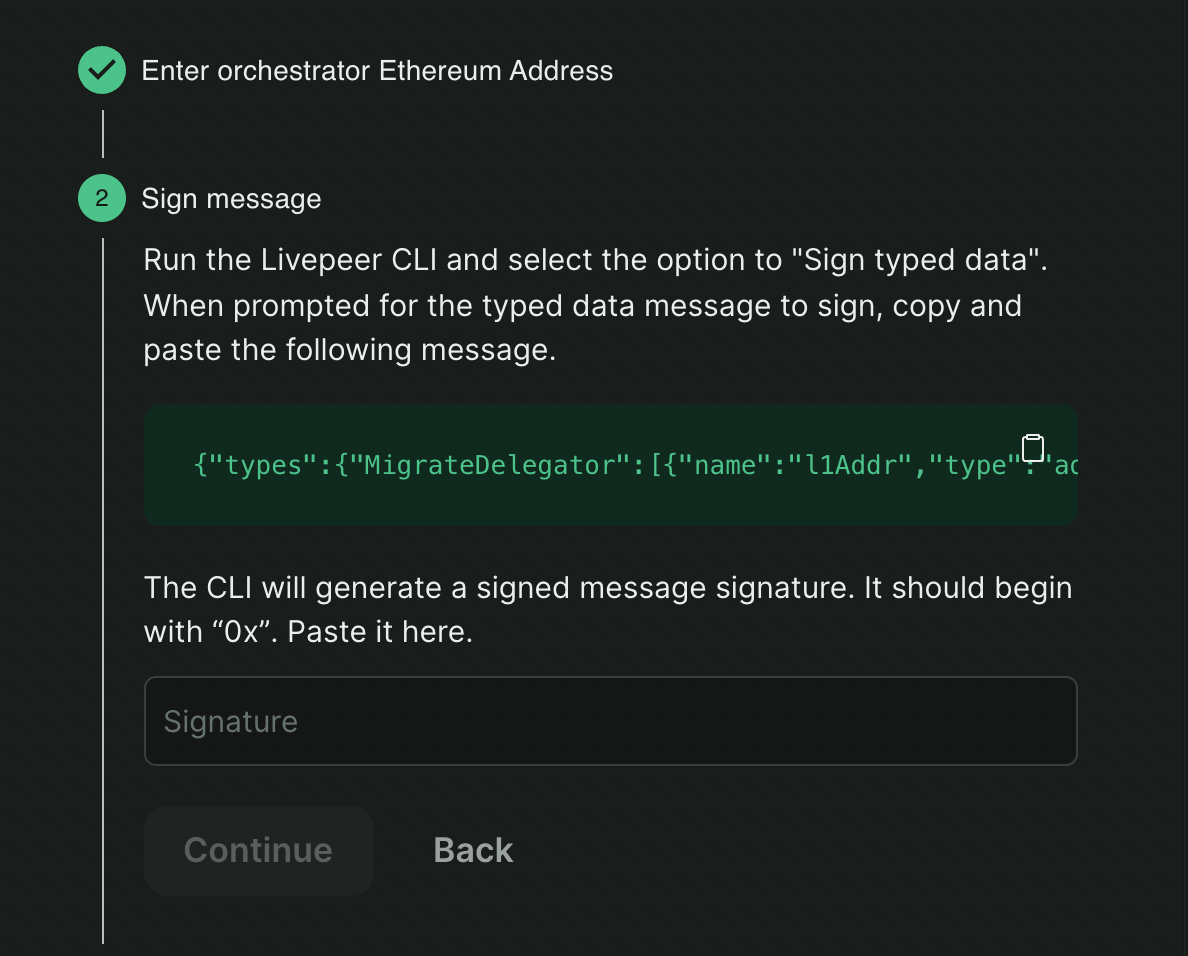 sign cli