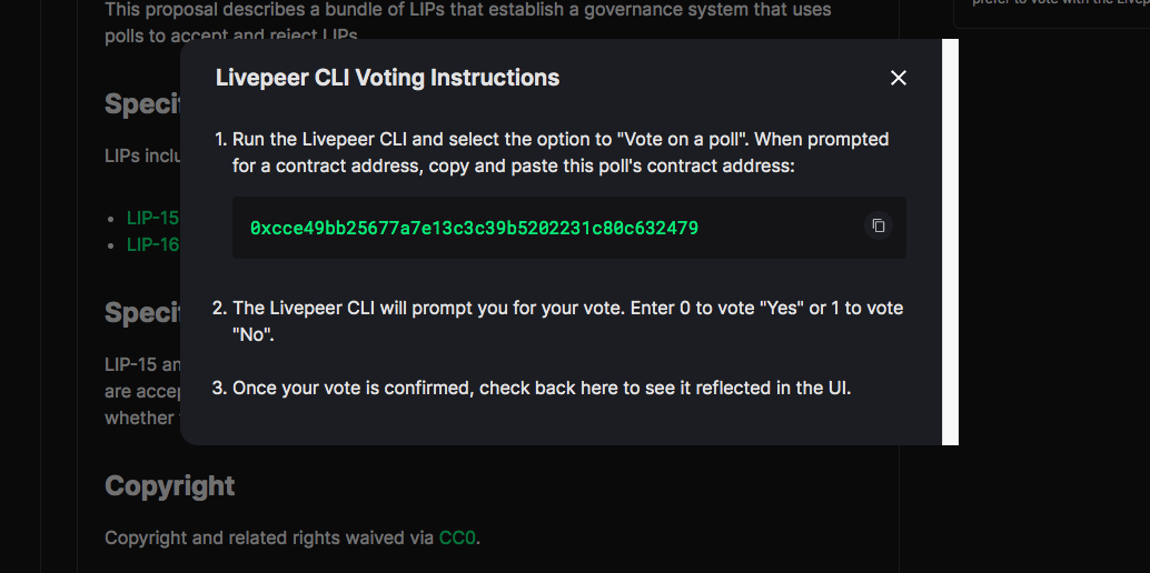 LivepeerCLIVoteInstructions
